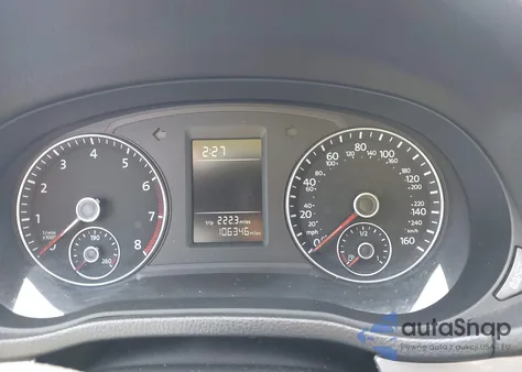 2013 Volkswagen Passat 2.5L S из США, поврежденный, VIN 1VWAP7A3XDC126370